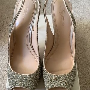 Bling Sling, -Gold Size 11. Bling all the way to the ball honey.